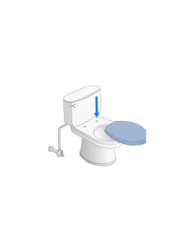 Abattant  WC de rechange pour WC SELLES MARLY 2 Blanc