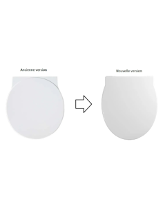 Abattant WC Selles JAZZ Blanc Fait Sur Mesure 2