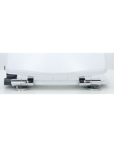 Abattant WC Selles Antibes Frein de Chute Fait Sur Mesure Blanc