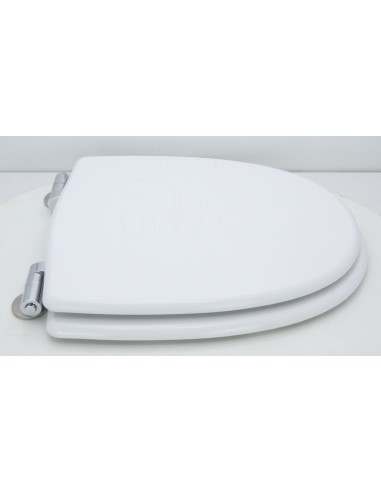 Abattant WC Selles Antibes Frein de Chute Fait Sur Mesure Blanc