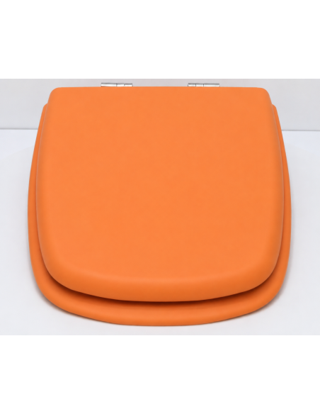 Abattant WC Selles Corum Fait Sur Mesure Orange