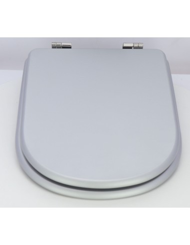 Abattant WC Pour Toilette Selles Yoko Argent