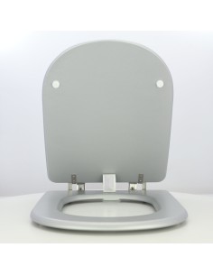 Abattant WC Pour Toilette Selles Yoko Argent 2