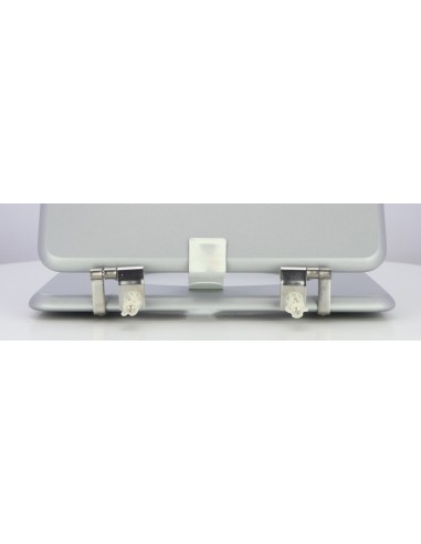 Abattant WC Pour Toilette Selles Yoko Argent