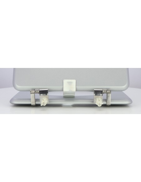 Abattant WC Pour Toilette Selles Yoko Argent