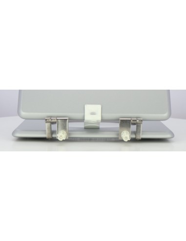 Abattant WC Pour Toilette Selles Shanga Argent