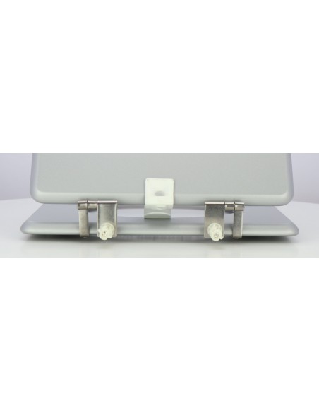 Abattant WC Pour Toilette Selles Shanga Argent