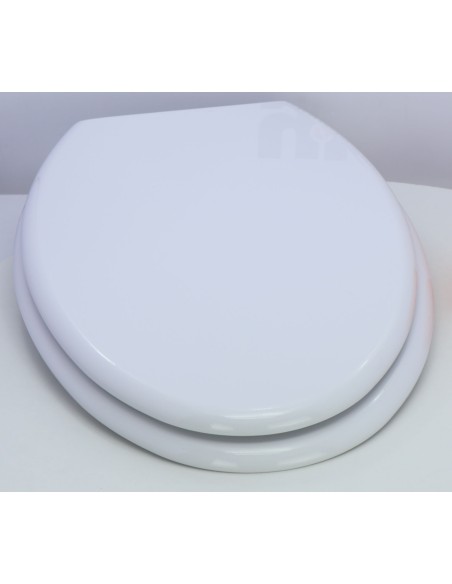 Abattant WC Pour Toilette Selles Joan Classique Frein De Chute BLANC