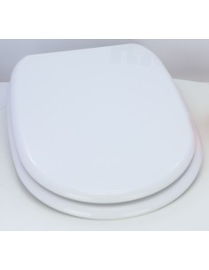 Abattant WC Pour Toilette Selles Joan Suspendue Frein de Chute BLANC