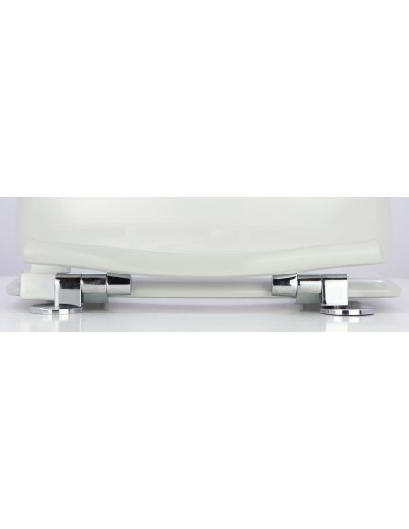 Abattant WC Pour Toilette Selles Antibes Frein De Chute Fait Sur Mesure GRIS
