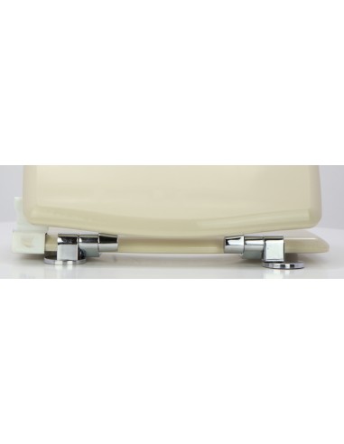 Abattant WC Pour Toilette Selles Antibes Frein De Chute Fait Sur Mesure CHAMPAGNE