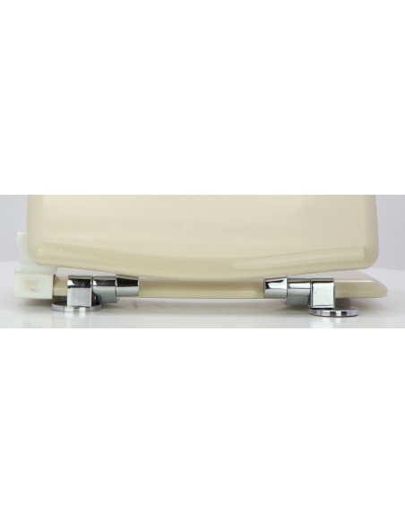 Abattant WC Pour Toilette Selles Antibes Frein De Chute Fait Sur Mesure CHAMPAGNE