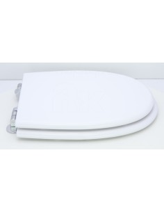 Abattant WC Pour Toilette Selles Gilia Frein De Chute Fait Sur Mesure Blanc 2