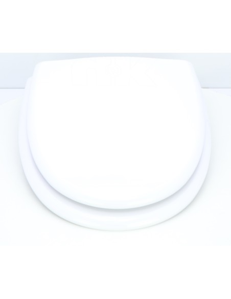Abattant WC Selles Antibes Frein de Chute Fait Sur Mesure Blanc