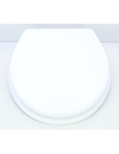 Abattant WC Pour Toilette Selles Royan Blanc WOODLINE
