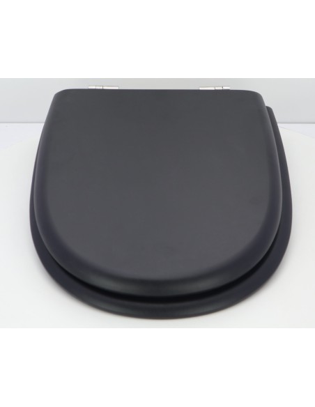 Abattant WC Pour Toilette Selles Marly NOIR