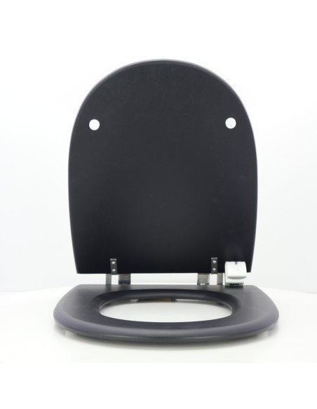 Abattant WC Pour Toilette Selles Marly NOIR