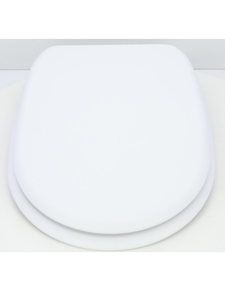 Abattant WC Pour Toilette Selles Joan Suspendue Frein de Chute BLANC MAT