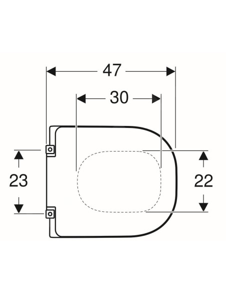 Abattant WC SELLES Compatible Fait Sur Mesure