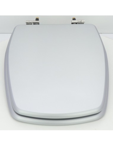 Abattant WC Pour Toilette Selles Cheverny Argent