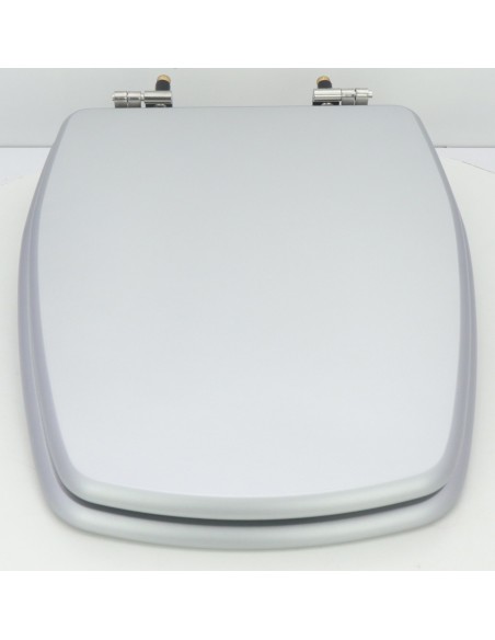 Abattant WC Pour Toilette Selles Cheverny Argent