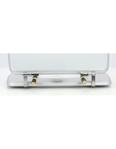 Abattant WC Pour Toilette Selles Cheverny Argent