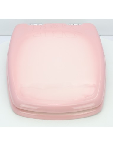 Abattant WC Pour Toilette Selles Cheverny Rose Jaspé