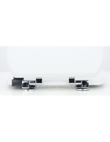 Abattant WC Pour Toilette Selles Joan Suspendue Frein de Chute BLANC MAT