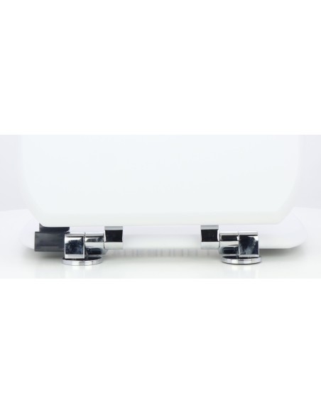 Abattant WC Pour Toilette Selles Joan Suspendue Frein de Chute BLANC MAT