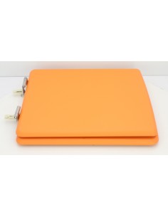 Abattant WC Selles Shanga Orange Fait Sur Mesure 2