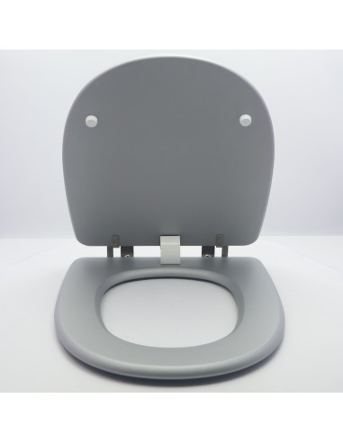 Abattant WC Pour Toilette Selles Marly ARGENT