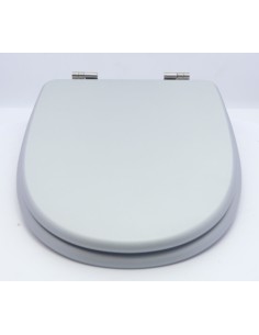Abattant WC Pour Toilette Selles Marly ARGENT