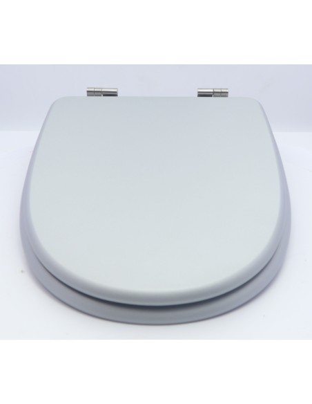 Abattant WC Pour Toilette Selles Marly ARGENT