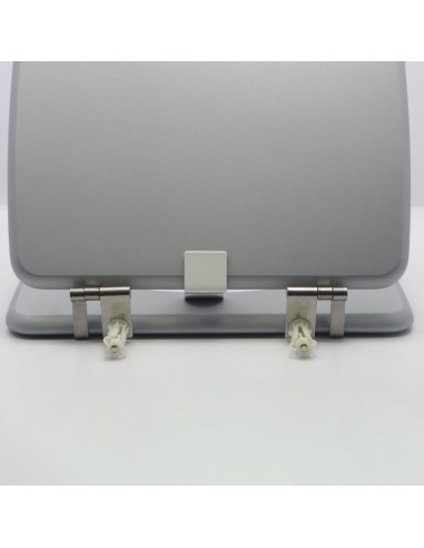 Abattant WC Pour Toilette Selles Marly ARGENT