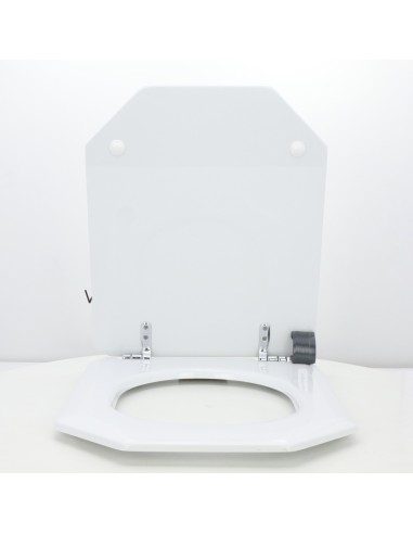 Abattant WC SELLES EQUIPAGE 2 ENTRAXE 12,5 CM Fait Sur Mesure