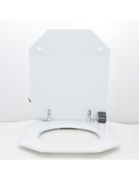 Abattant WC SELLES EQUIPAGE 2 ENTRAXE 12,5 CM Fait Sur Mesure